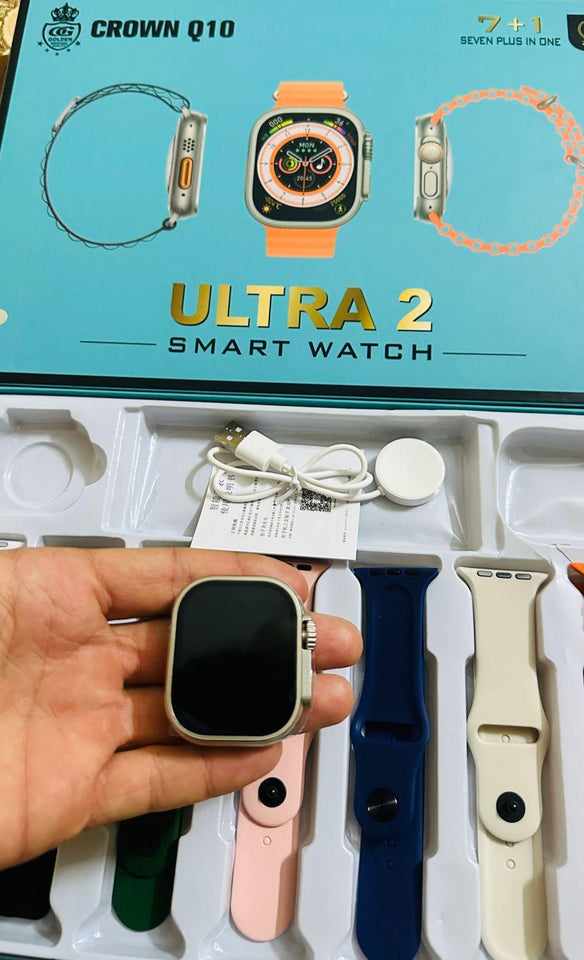 Q10 7 in 1 Smart watch ultra 2