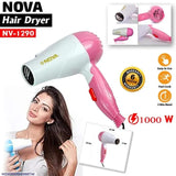 Lightweight portable Hair dryer with Fast drying Technology - 1000 Watts
