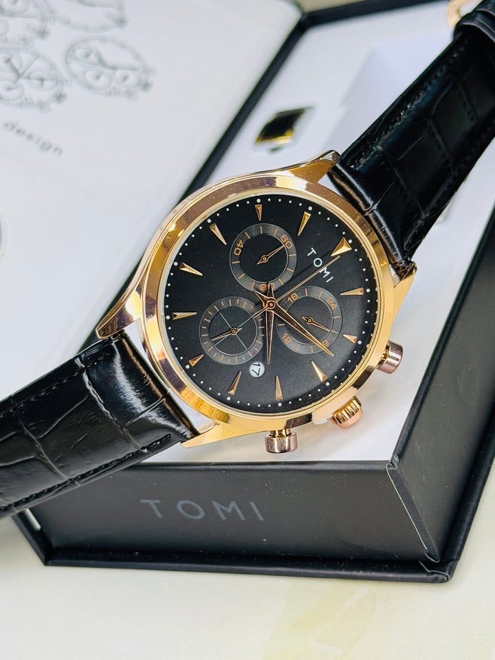 TOMI T-602 Chronograph Premium Luxury Business Men's Watch